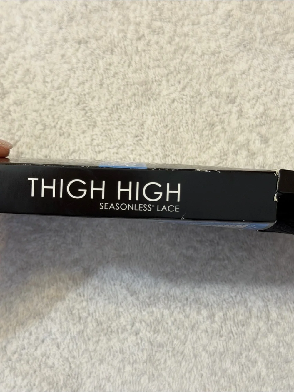 NWT Just My Size JMS Thigh High Seasonless Lace Stockings 40-Denier 34440